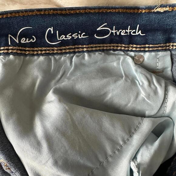 NWT DG2 by Diane Gilman New Classic Stretch Wide Leg Women's Jeans - Size 14 - Picture 3 of 14